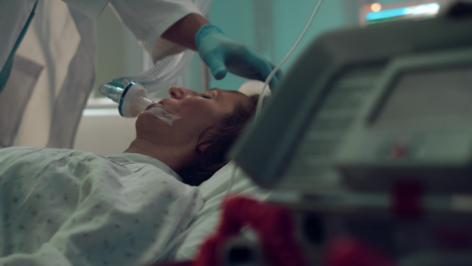 paciente após procedimentos cirúrgicos com anestesia